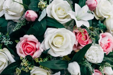 Boeket zijden bloemen voor een altijd verzorgde sfeer