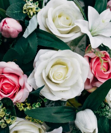 Boeket zijden bloemen voor een altijd verzorgde sfeer